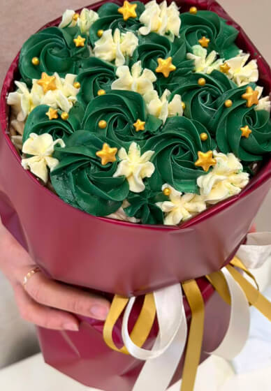 Christmas Bouquet Cake Workshop （Beginner-friendly