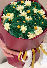 Christmas Bouquet Cake Workshop （Beginner-friendly