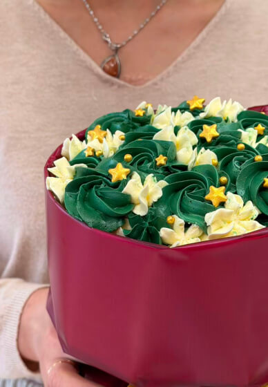 Christmas Bouquet Cake Workshop （Beginner-friendly