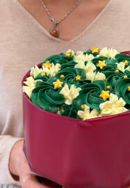 Christmas Bouquet Cake Workshop （Beginner-friendly