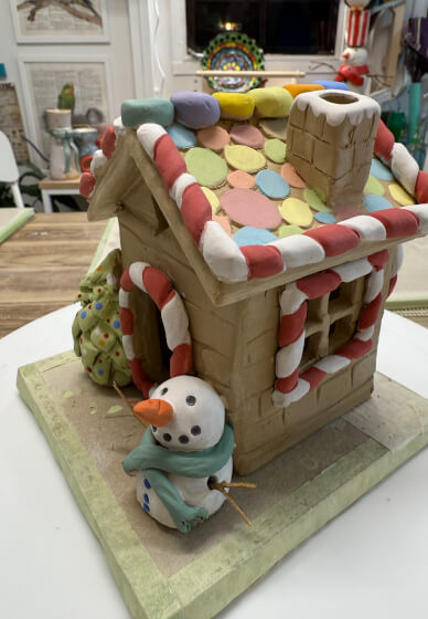 Christmas Ceramic Ornament Making Class