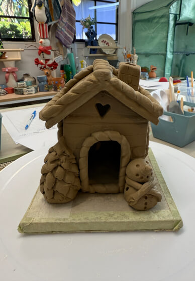 Christmas Ceramic Ornament Making Class