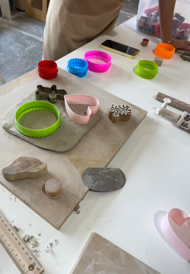 Christmas Ceramic Ornament Making Workshop