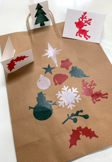 Christmas Craft: DIY Gift Bags and Cards Class
