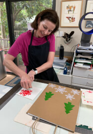 Christmas Craft: DIY Gift Bags and Cards Class