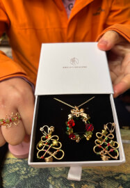 Christmas Crystal Jewelry Workshop: DIY Gifts