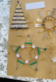 Christmas Decorations Fused Glass Workshop