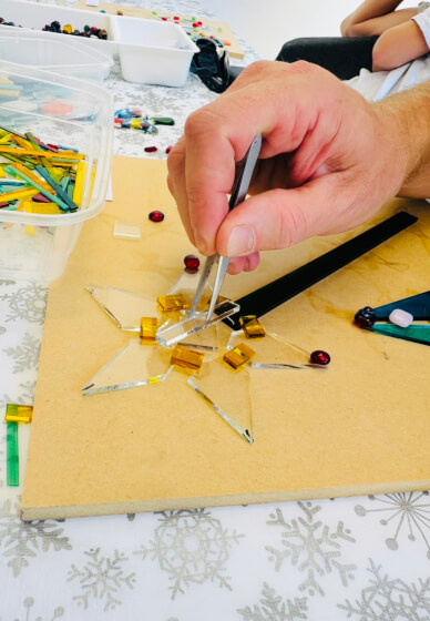 Christmas Decorations Fused Glass Workshop