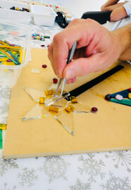 Christmas Decorations Fused Glass Workshop