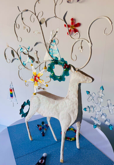 Christmas Decorations Fused Glass Workshop