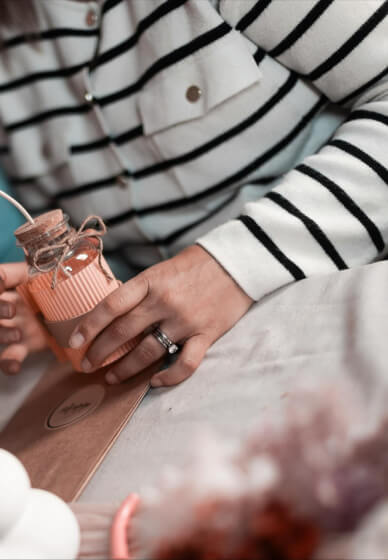 Christmas Dried Flower Vase Workshop