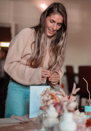 Christmas Dried Flower Vase Workshop