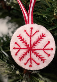Christmas Embroidery Workshop