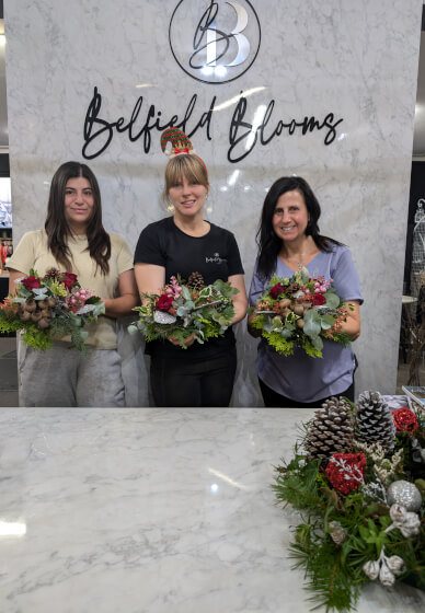 Christmas Flower Centerpiece Workshop