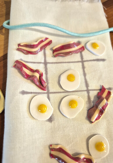 Christmas Gifts Workshop | Tic Tac Toe Game | Polymer Clay