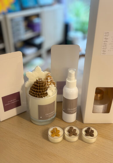Christmas Home Fragrance Trio Gift Making Workshop