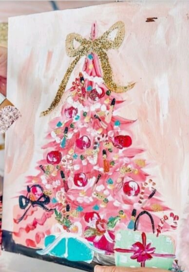 Christmas in July Art Craft Workshop Party and Gift Idea