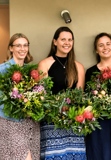 Christmas in July Flower Arrangement Workshop
