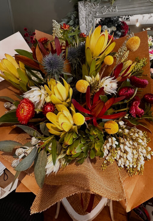 Christmas in July Flower Arrangement Workshop