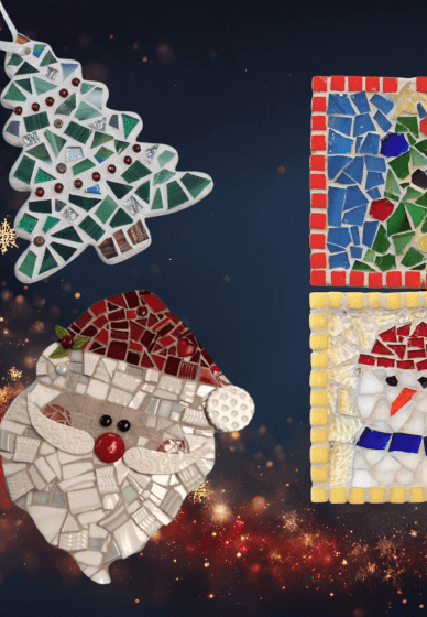 Christmas Mosaic Craft Workshop
