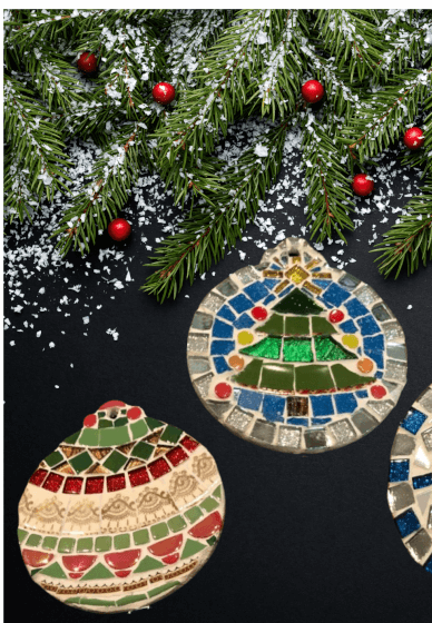 Christmas Mosaic Craft Workshop
