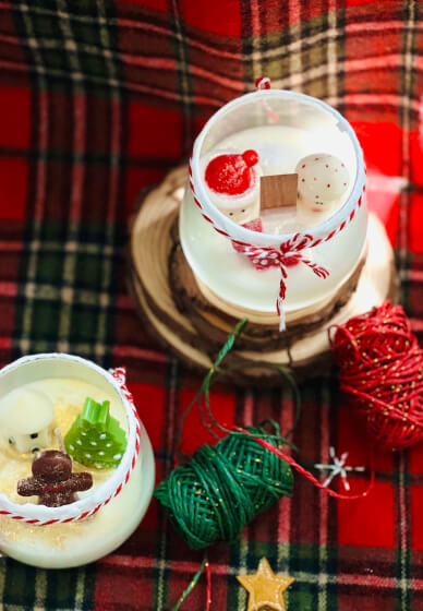 Christmas Snow Globe Candle Making Workshop