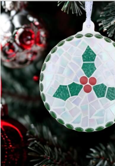 Christmas Special Mosaic Ornament Workshop