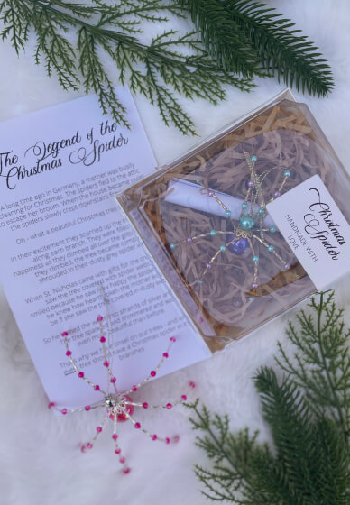 Christmas Spider Workshop