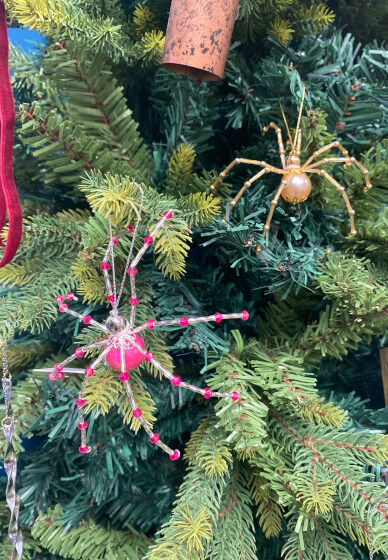 Christmas Spider Workshop