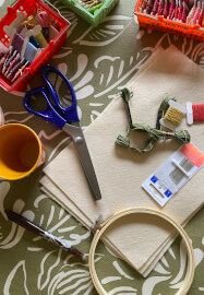 Christmas Stitch and Sip Workshop: Embroidery for Beginners