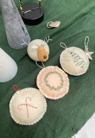 Christmas Stitch and Sip Workshop: Embroidery for Beginners