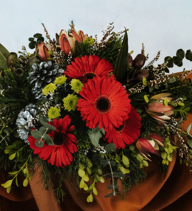 Christmas Table Flower Arrangement Workshop