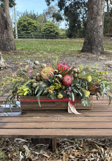 Australian Native Blooms Christmas Table Styling Workshop
