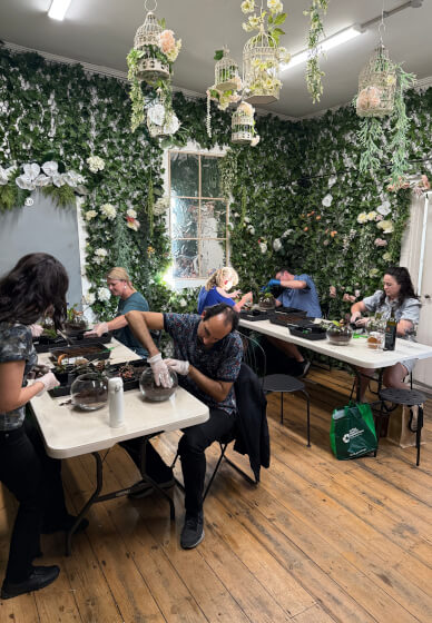 Christmas Terrarium Workshop