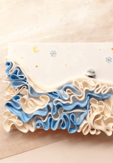 Christmas-themed Textured Art Workshop