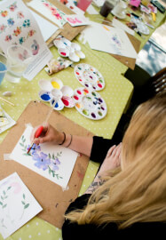 Christmas Watercolour Card Making Class
