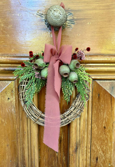 Christmas Wreath and Botanical Aromatic Gift Making Workshop