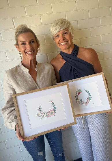 Christmas Wreath Drawing Workshop