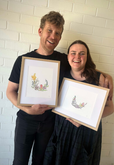 Christmas Wreath Drawing Workshop