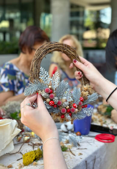 Christmas Wreath Making Workshop