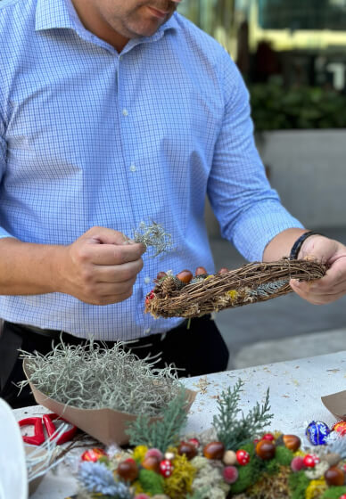 Christmas Wreath Making Workshop