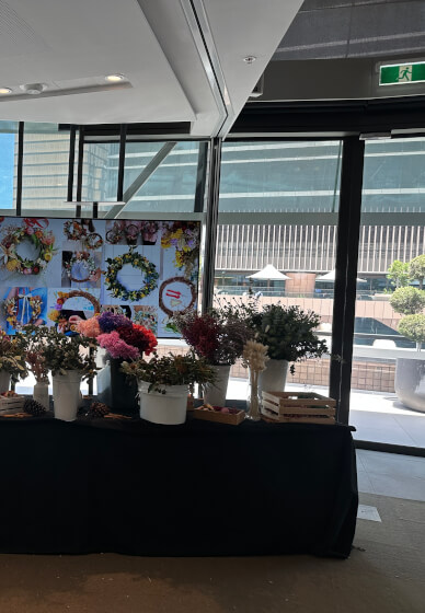 Christmas Wreath Making Workshop with Dried Flowers