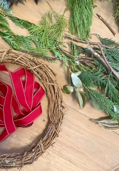 Christmas Wreath Workshop for Teams