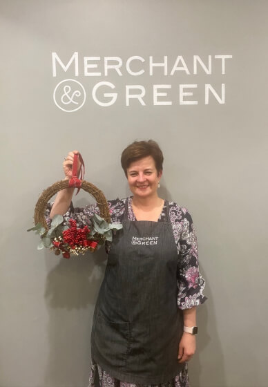 Christmas Wreath Workshop for Teams