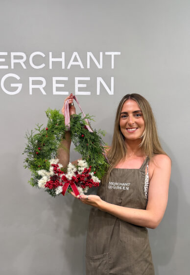 Christmas Wreath Workshop for Teams