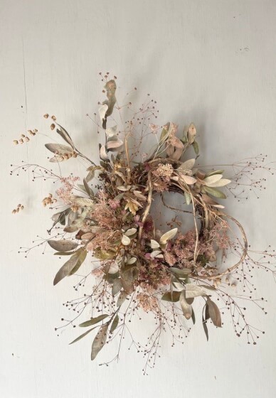 Christmas Wreath Workshop in the Garden