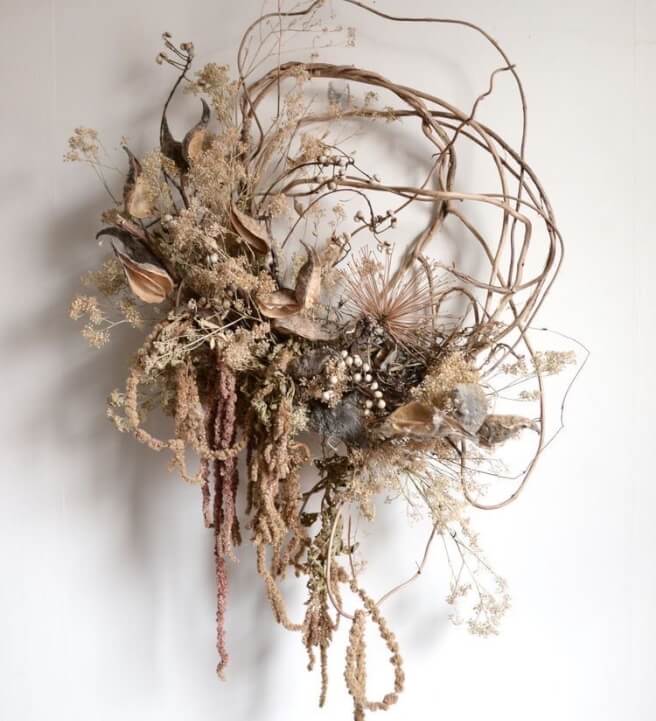 Christmas Wreath Workshop in the Garden