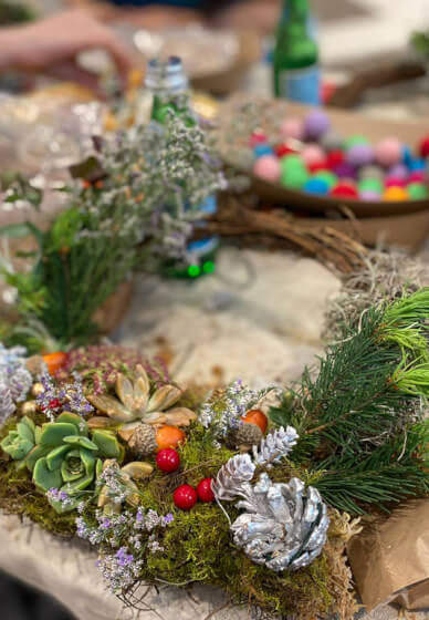 Christmas Wreath Workshop