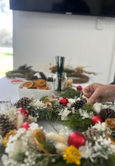 Christmas Wreath Workshop