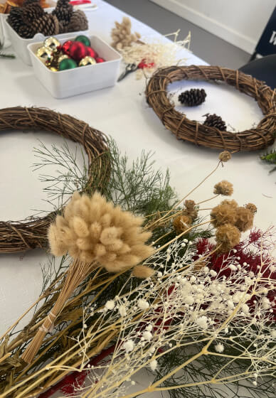 Christmas Wreath Workshop